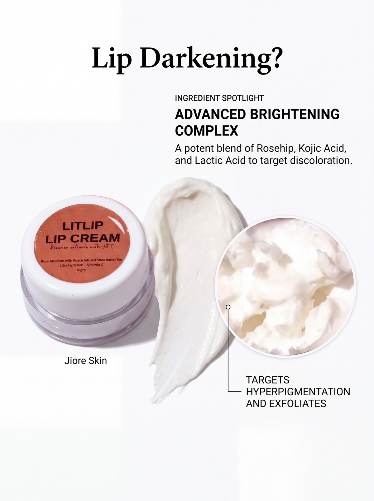 Jiore LitLip Lip Cream